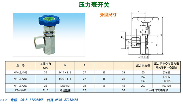 壓力表開(kāi)關(guān)